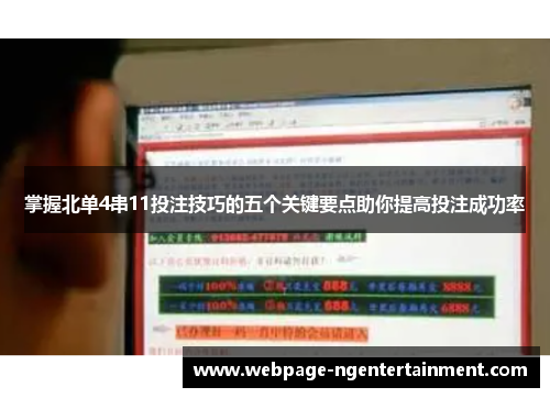 掌握北单4串11投注技巧的五个关键要点助你提高投注成功率