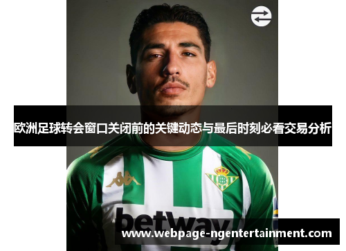 欧洲足球转会窗口关闭前的关键动态与最后时刻必看交易分析